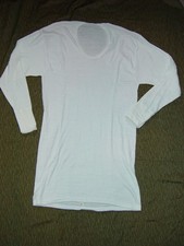 3 Stück DDR MdI NVA Volkspolizei Unterhemd weiss lang Gr.6 = 50