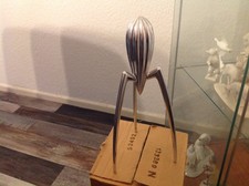 Alessi JUICY SALIF Zitronenpresse 1. Serie 1988 aus Gußaluminium ,