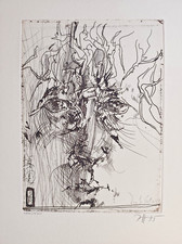 Horst Janssen Radierung Titel