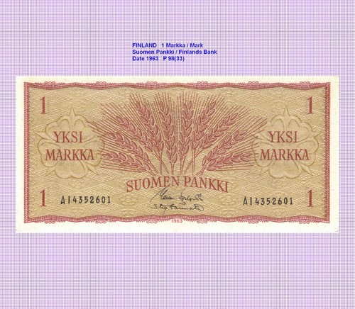 Finnland finland 1 - ,