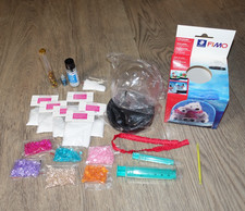 z.T. NEU FIMO Schneekugel mit