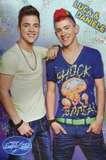 DANIELE NEGRONI & LUCA HÄNNI - A3 Poster 42x28cm - DSDS Sammlung Plakat Magazin