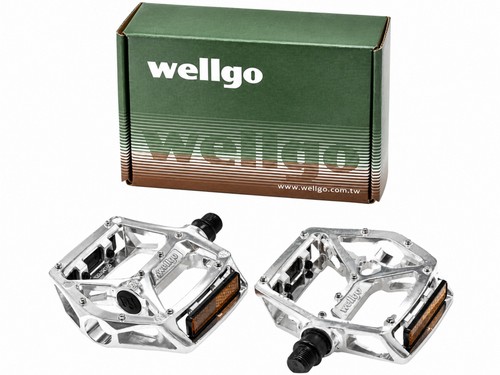 Wellgo alu plattform fahrrad - alu,