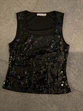 Top / Corsage mit Pailletten