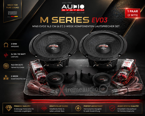 Audio system 165 evo3 - audio, 16,5