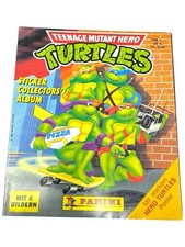 TURTLES - Sticker Album 1990 + Poster Sammelalbum Panini - INKgrafix Toys A419