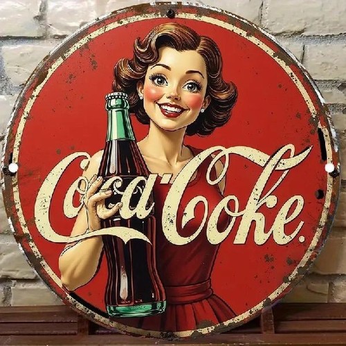 Blechschild rund cla coke - cla,