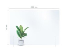 100x73 cm Spuckwand ohne