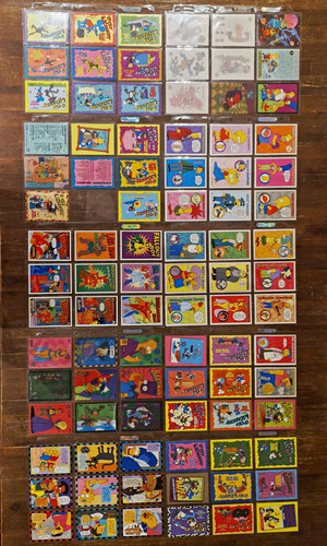 Simpson skybox 1993 series - skybox,