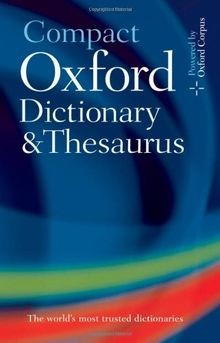 Oxford dictionary thesaurus - ,