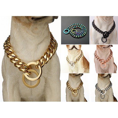 15mm edelstahl hundehalsband - 15mm,