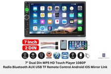 7" Dual DIN MP5 HD Touch