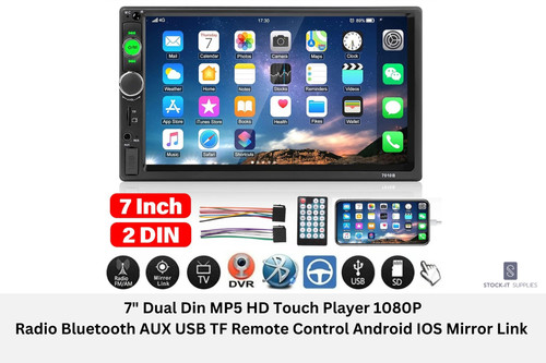 Dual din mp5 - 7", hd