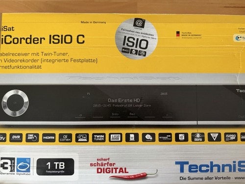 Technisat digicoder isio hdd - c,
