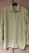 VINTAGE - Blusenhemd - Gr. 46 -Bruno Kleine  -  80 - 90er Jahre - lindgrün