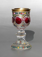 Böhm. Trinkpokal Kristall