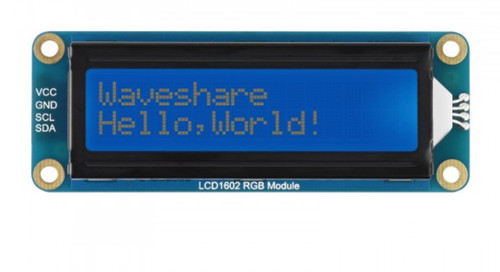 Waveshare lcd1602 i2c 16x2 - lcd1602,