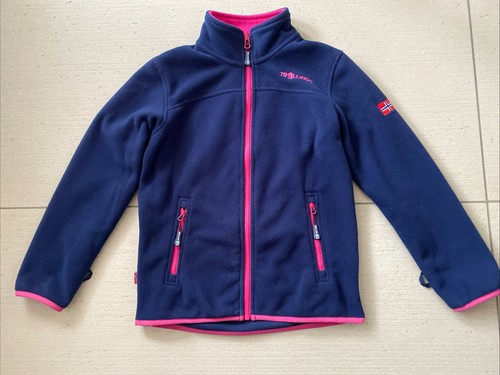Fleecejacke trollkids 140 - fleecejacke, gr.