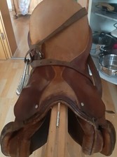 Reitsattel Lewa, Schwerin - gute alte DDR Marke