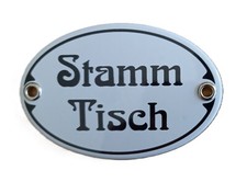 Stammtisch schild für - stammtisch,