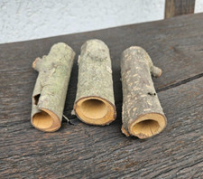 3x Schwarzerlenholz Höhle ca. 10cm Erlen Holz Aquarium 100% Natur Welse Garnelen