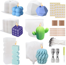 6 PCS Kerzenformen Zum