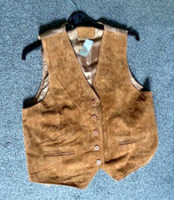 Damen Wildleder Weste neu