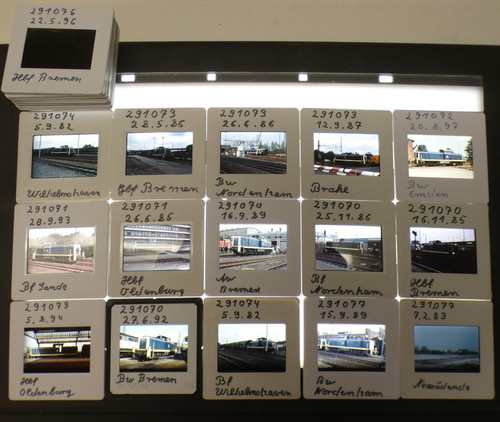 Slides locomotives - 25, of