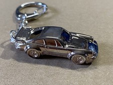 Porsche 930 turbo  Schlüsselanhänger Anhänger-versilbert-Keyring