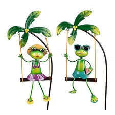 Formano - Stecker 96cm Frosch auf Schaukel