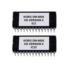 Korg 6000 version - dw-6000, os