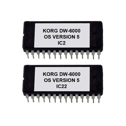 Korg 6000 version 5 - dw-6000, os