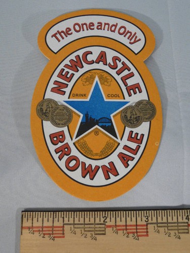 Bier untersetzer newcastle - bier,