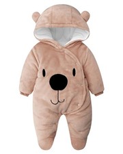 Baby Overall Winter Mit Kapuze