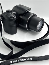 SAMSUNG WB1100F Digitalkamera WiFi NFC Schwarz Weiß Bilder Digital Kamera 16.4MP