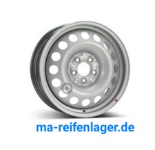 4x 6,5x17 ET50 Stahlfelgen