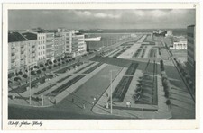 Gotenhafen, Adolf Hitler Platz, alte Ak um 1940, Gdynia