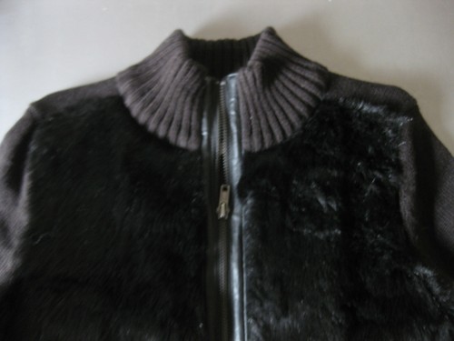 Jacke strickweste vorderteil - strickweste,