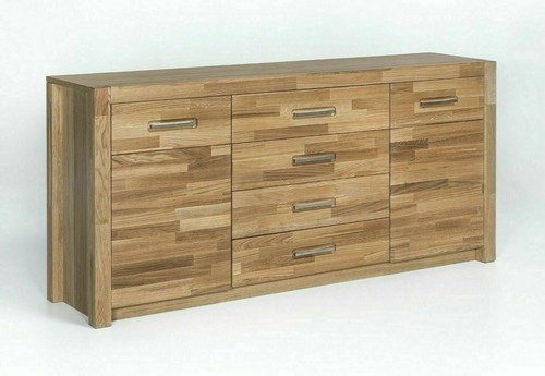 Sideboard wildeiche teilmassiv - sideboard,
