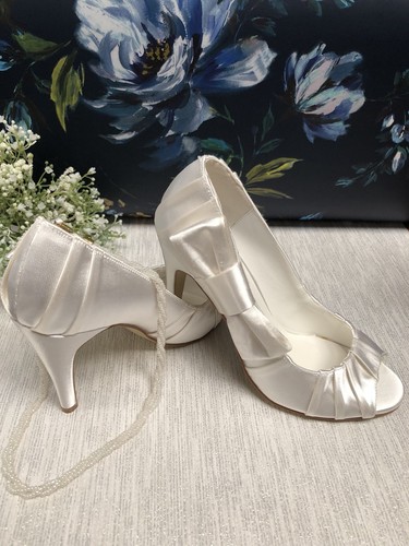 Damen winter weiß peeptoe - winter,