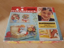 Ministeck, 70er, 062, Blumengruß, Sehr guter Zustand...