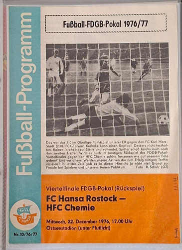 Ddr progr fdgb pokal - ddr-progr.fdgb-pokal+fc, hansa