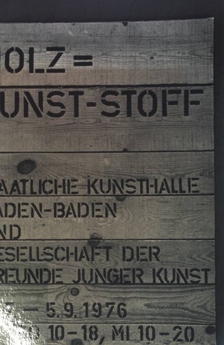 Holz kunst stoff - =, kunst-stoff: