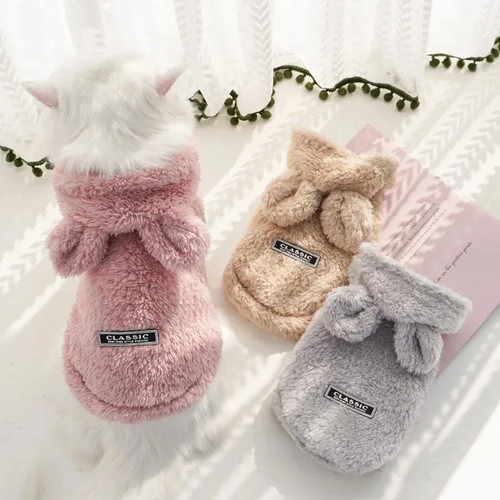 Weiche flanelljacke hund - flanelljacke,