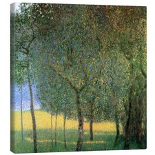 Leinwandbild Obstbäume am