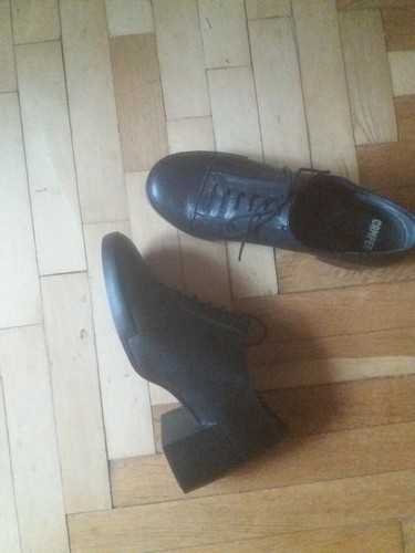 Women camper heels - heels, black