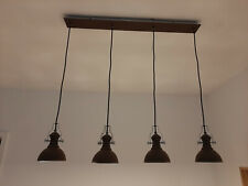Casa Nova Pendelleuchte 4-flg Brown Modern Design Hängeleuchte Home Decor 