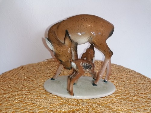 Rosenthal tierfigur reh - reh, und