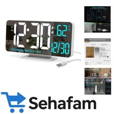 Stylischer digitaler Wecker