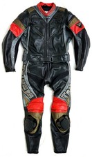 TRIUMPH Triple UK Biker Motorrad Lederjacke Hose Kombi 48 M